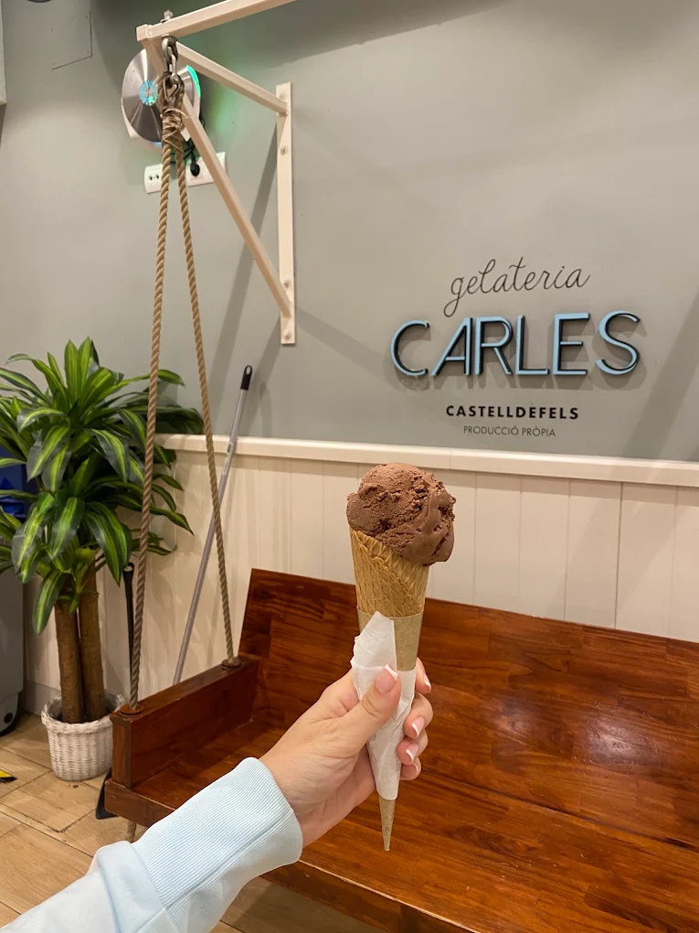 Helado artesanal Gelateria Carles