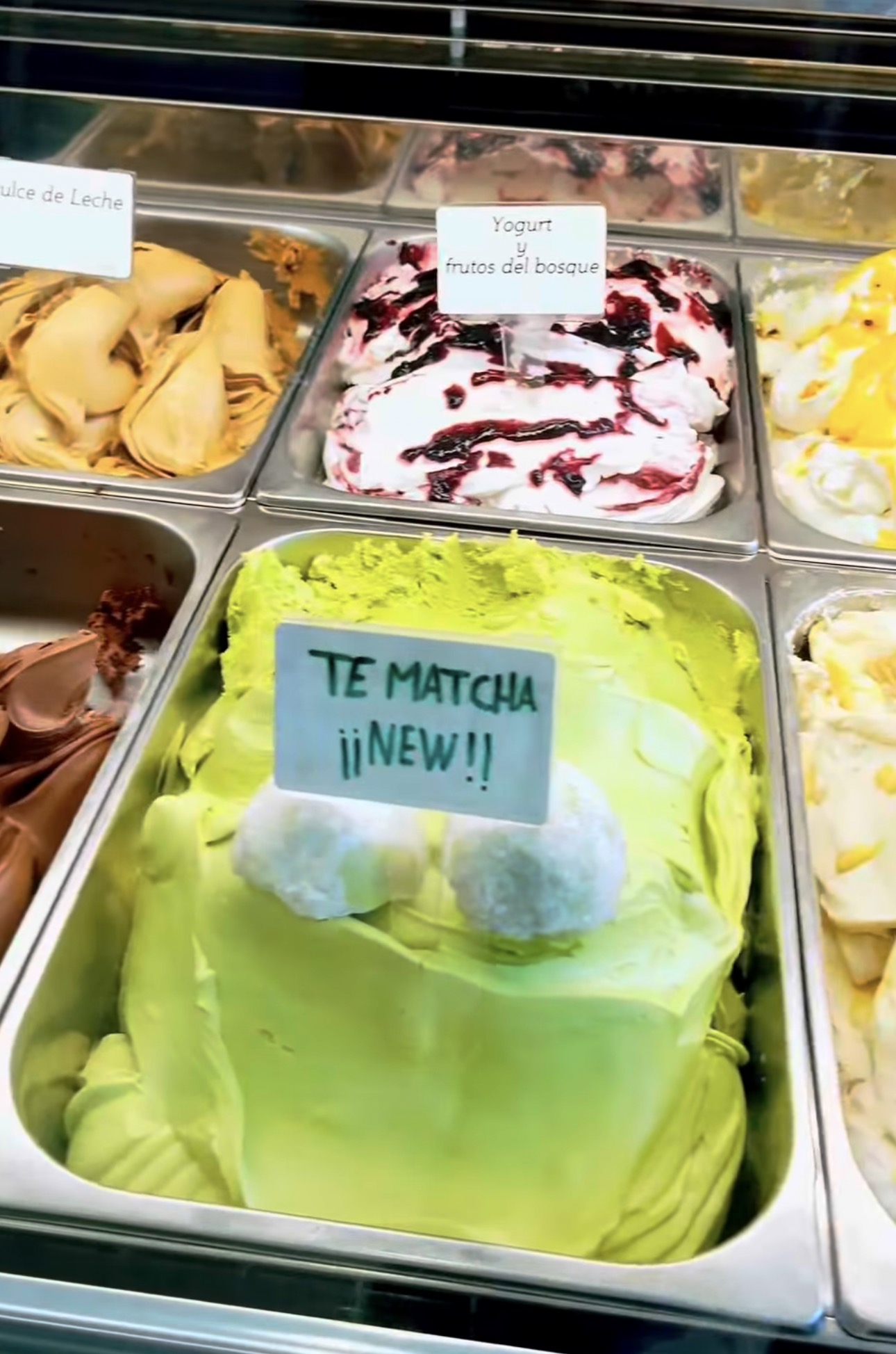 Té Matcha y Yogurt con Frutos del Bosque